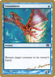 Unsummon (Dave Humpherys) (SB) [World Championship Decks 2003]