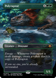 Polyraptor (Borderless) [The Lost Caverns of Ixalan Special Guests]
