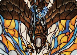 Tura Kennerud, Skyknight Art Card [Dominaria United Art Series]