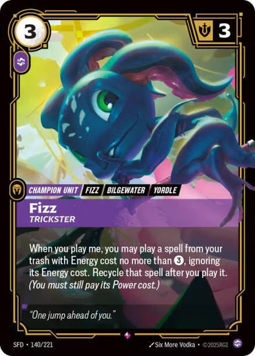 Fizz, Trickster (140/221) [Spiritforged]