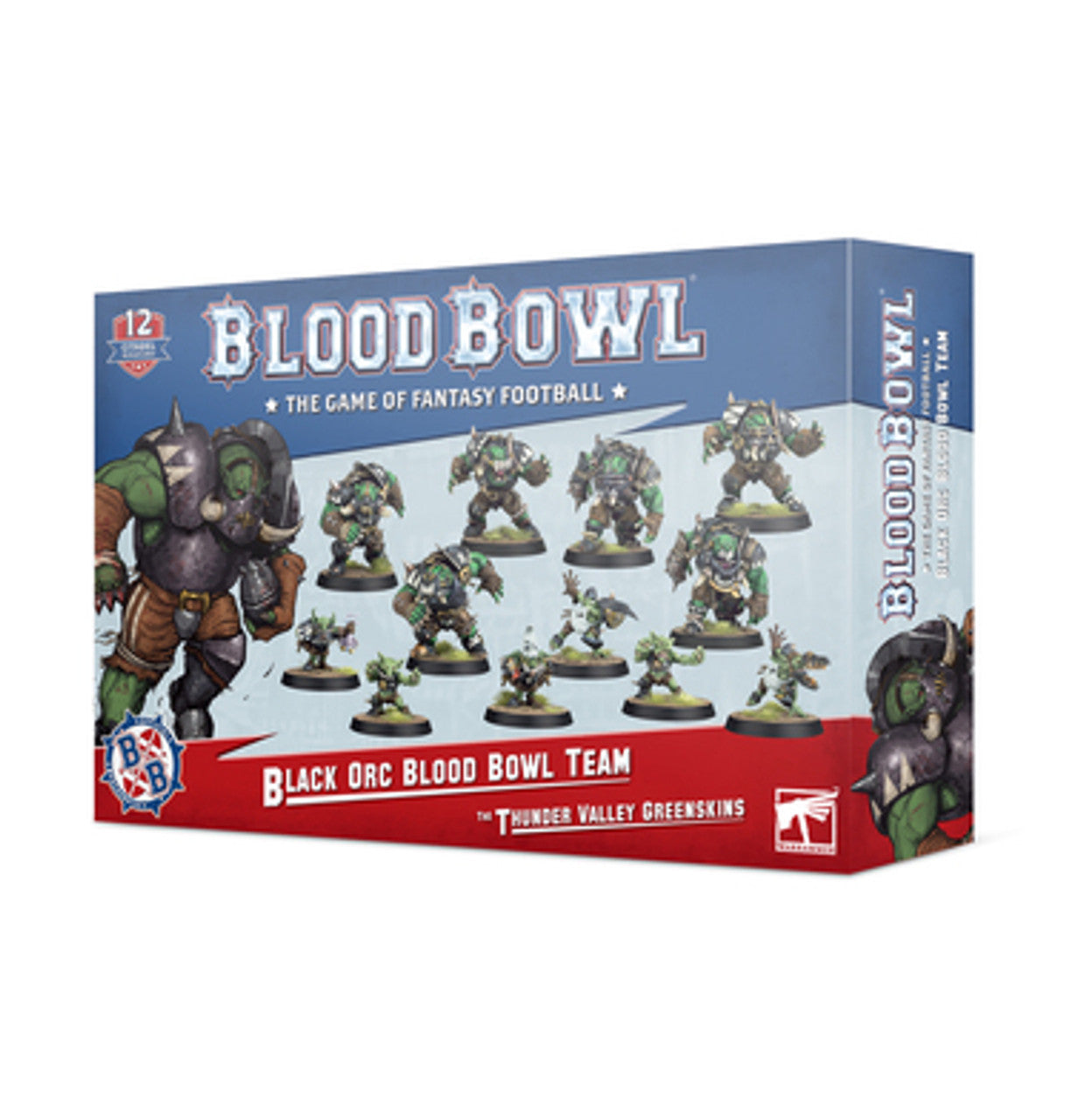 Blood Bowl: Black Orc Blood Bowl Team - The Thunder Valley Greenskins