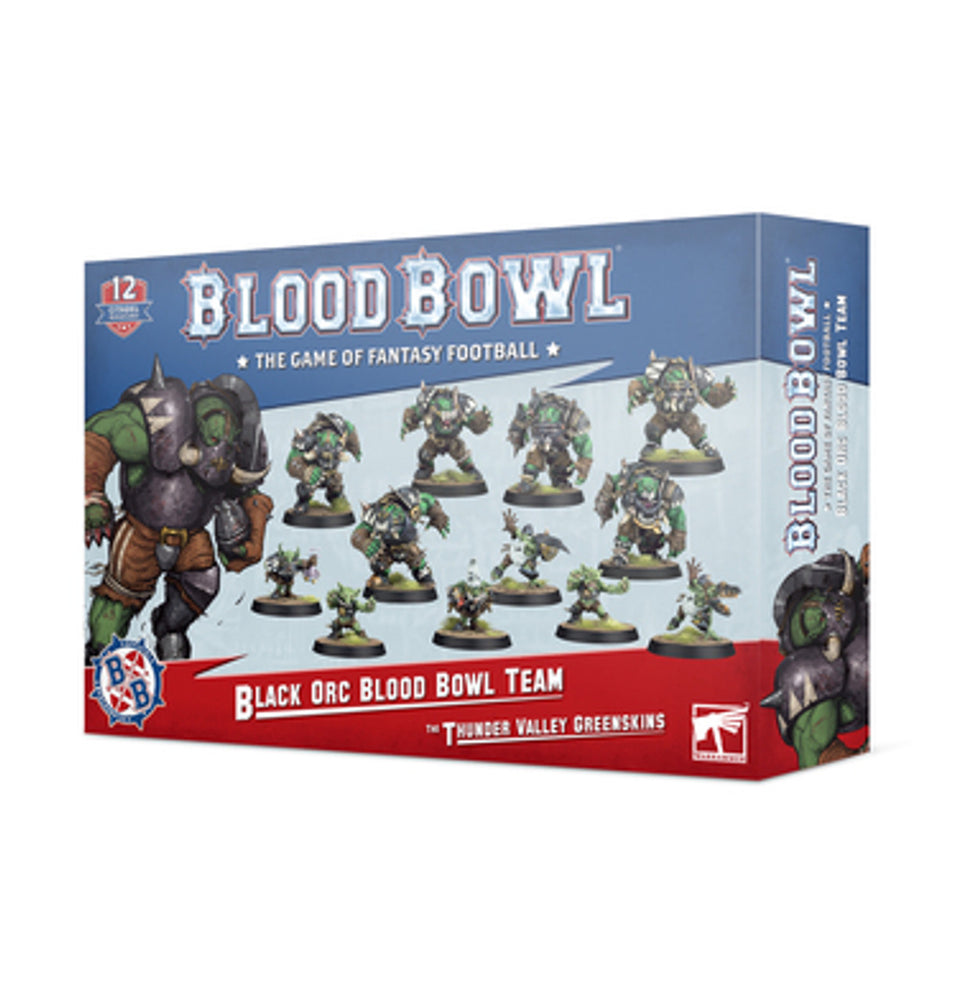 Blood Bowl: Black Orc Blood Bowl Team - The Thunder Valley Greenskins