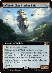 N'Yami-Class Mother Ship (Extended Art) [Marvel Super Heroes Commander]
