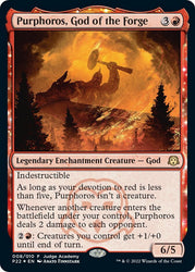 Purphoros, God of the Forge [Judge Gift Cards 2022]