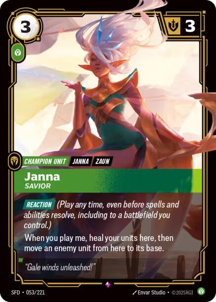 Janna, Savior (053/221) [Spiritforged]