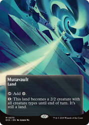 Mutavault (0073) (Borderless) [Edge of Eternities: Stellar Sights]