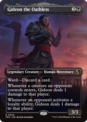 Gideon the Oathless (Borderless) [Reality Fracture]