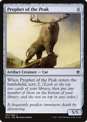 Prophet of the Peak [Throne of Eldraine]