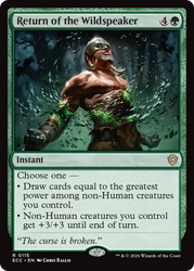 Return of the Wildspeaker [Lorwyn Eclipsed Commander]