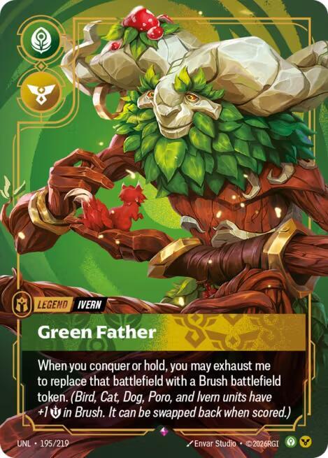 Ivern, Green Father (195/219) [Unleashed]