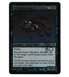 Faerie Macabre (Foil Signed) [Shadowmoor]