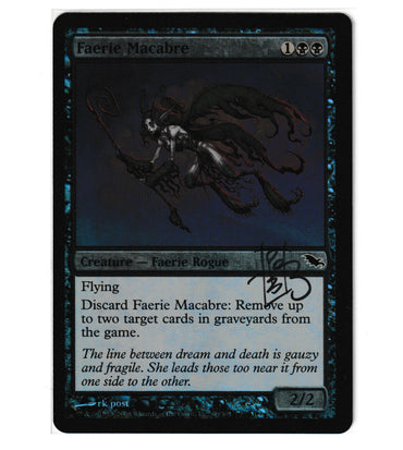 Faerie Macabre (Foil Signed) [Shadowmoor]