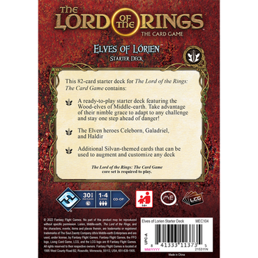 The Lord of the Rings LCG: Elves of Lorien - Starter Deck