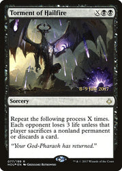 Torment of Hailfire [Hour of Devastation Prerelease Promos]
