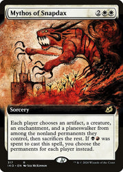 Mythos of Snapdax (Extended Art) [Ikoria: Lair of Behemoths]
