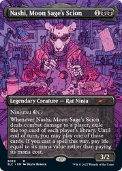 Nashi, Moon Sage's Scion (Borderless) [Secret Lair Countdown Kit]