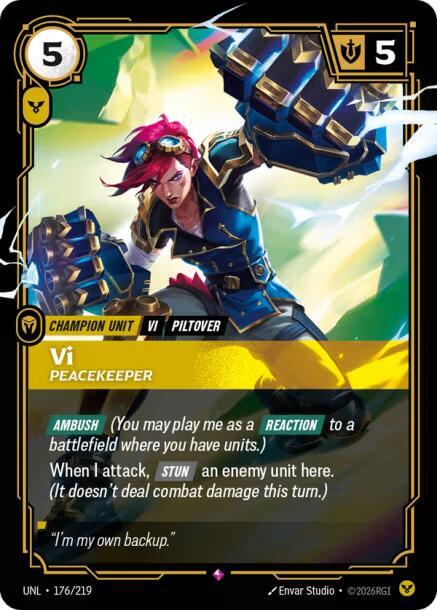 Vi, Peacekeeper (176/219) [Unleashed]