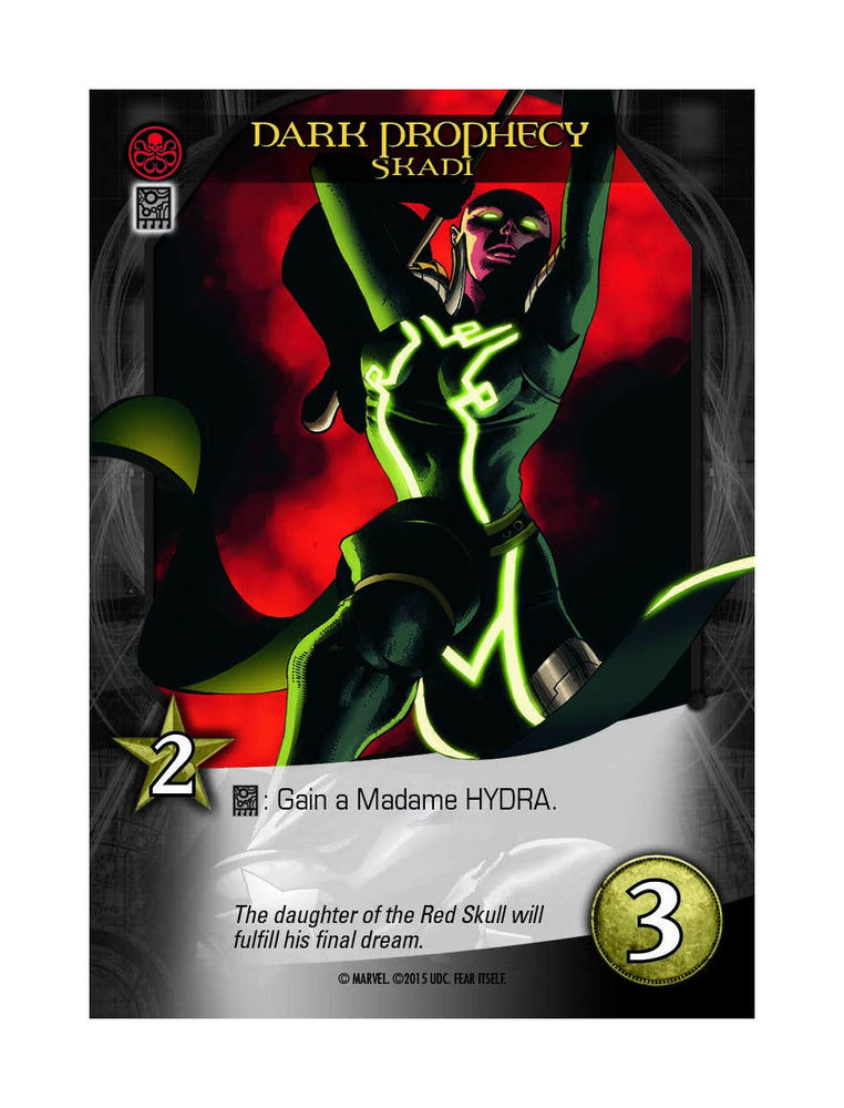 Legendary: A Marvel Deck Building Game Villains Expansion - Fear Itself