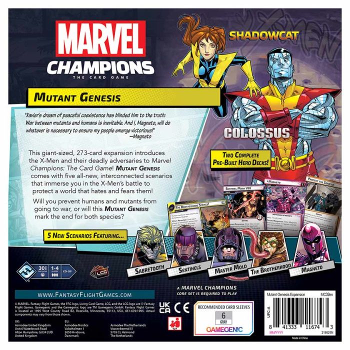 Marvel Champions LCG: Mutant Genesis Expansion