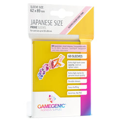 Gamegenic: Prime Sleeves Japanese - Yellow