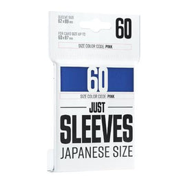 Just Sleeves - Japanese Size Card Game Blue