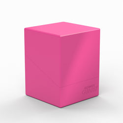 Ultimate Guard Boulder Deck Box: 100+ Solid Neon - Neon Pink
