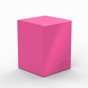 Ultimate Guard Boulder Deck Box: 100+ Solid Neon - Neon Pink