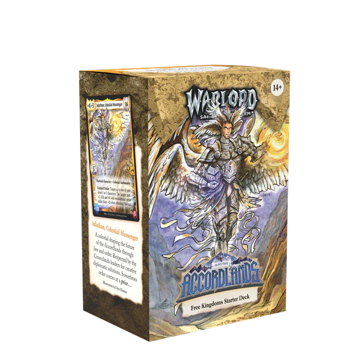 Warlord Saga of the Storm CCG: Into the Accordlands - Free Kingdoms Starter Deck