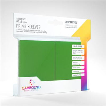 Gamegenic: Prime Deck Protector - Green (100)