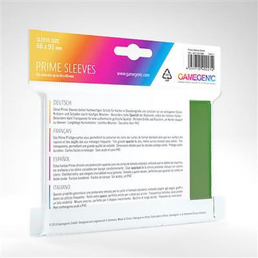 Gamegenic: Prime Deck Protector - Green (100)