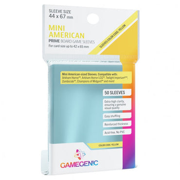 Gamegenic: Prime Deck Protector - Mini American Yellow