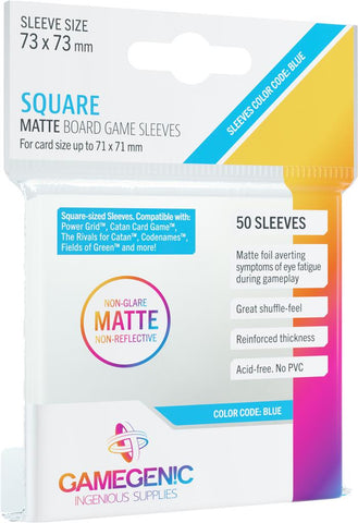 Gamegenic: Matte Sleeves - Square (73x73)