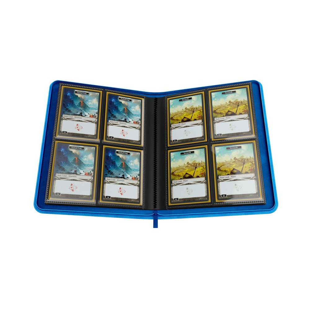 Gamegenic: Zip-Up Album 8-Pocket - Blue