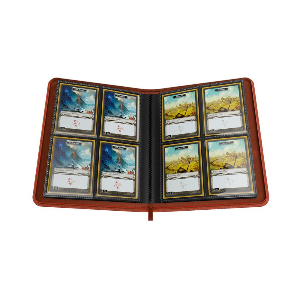 Gamegenic: Zip-Up Album 8-Pocket - Red