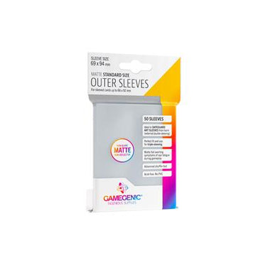 Gamegenic: Outer Sleeves - Clear (50)