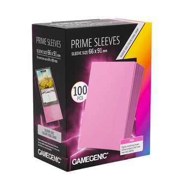 Gamegenic: Prime Sleeves - Pink (66x91)