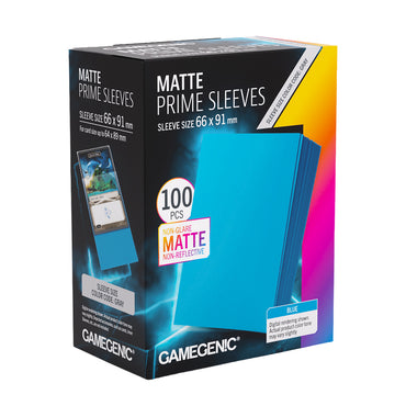 Gamegenic: Matte Prime Sleeves - Blue (66x91)