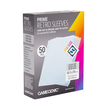 Gamegenic: Prime - Retro Sleeves (66.5x94)
