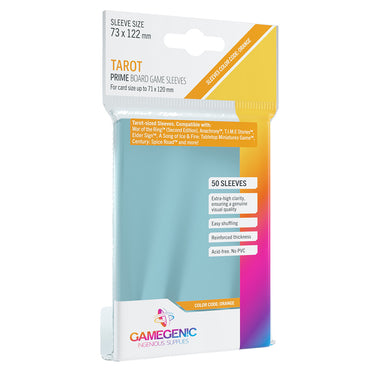 Gamegenic: Board Game Sleeves - Tarrot (Clear Matte)