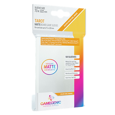Gamegenic: Board Game Sleeves - Tarrot (Clear)