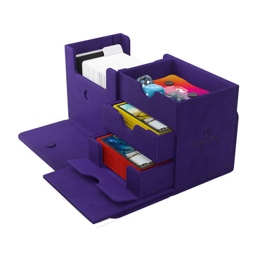 Gamegenic: Deck Box The Academic 133+ XL - Purple (Stealth Edition)