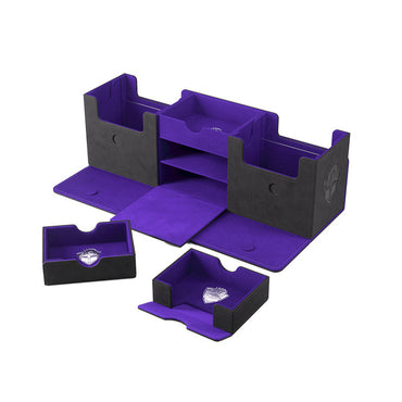 Gamegenic: Deck Box The Academic 266+ XL - Black/Purple (Tolarian Edition)