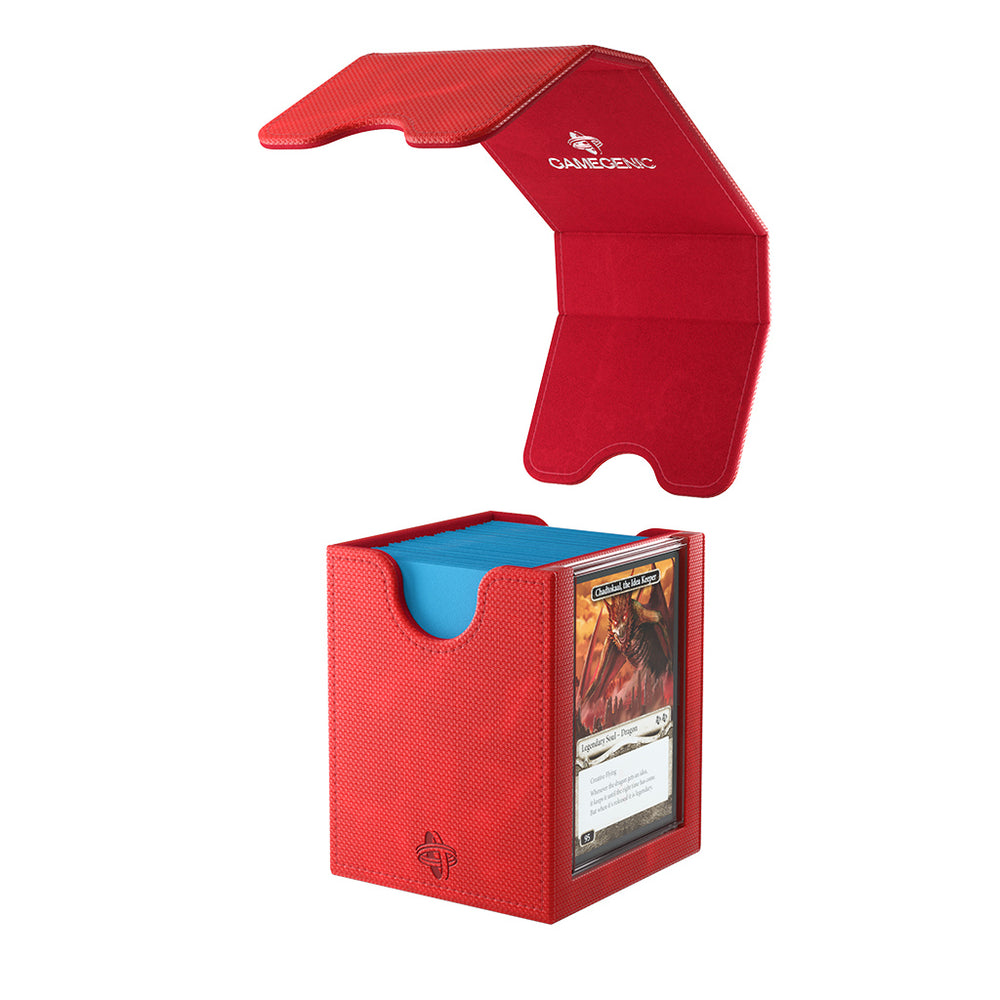 Gamegenic: Deck Box Squire Plus 100+ XL - Convertible Red