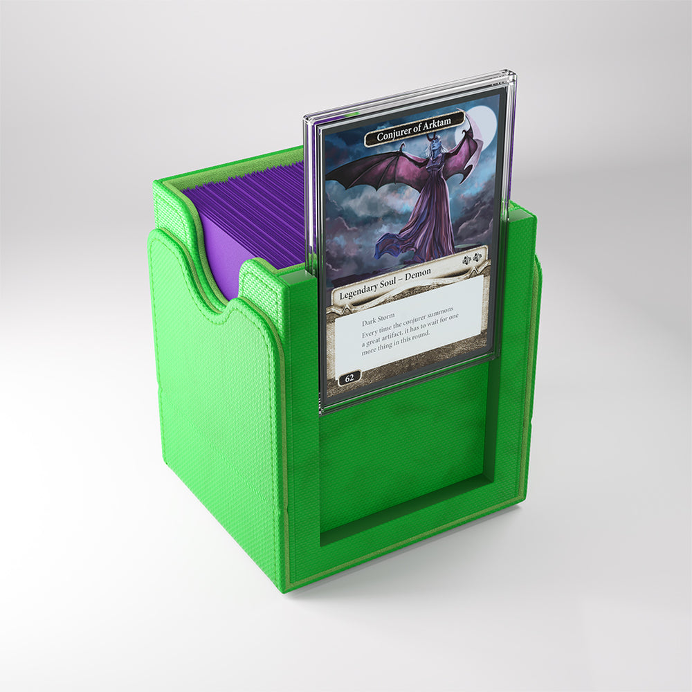 Gamegenic: Deck Box Squire Plus 100+ XL - Convertible Green