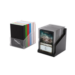 Gamegenic: Bastion Deck Box 100+ XL - Black & Clear