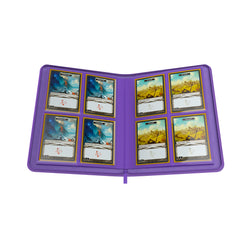 Gamegenic: Zip-Up Album 8-Pocket - Purple