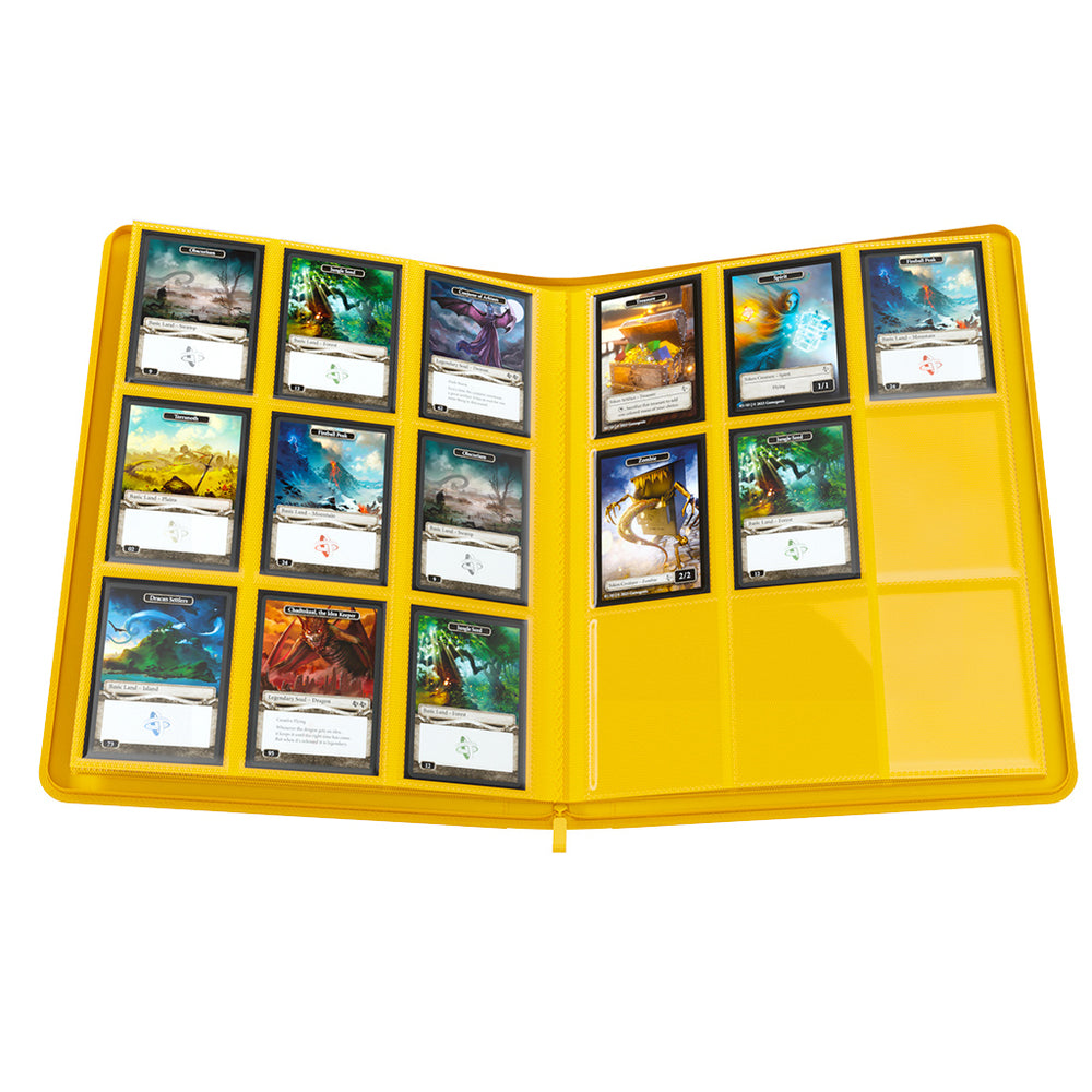 Gamegenic: Zip-Up Album 18-Pocket - Yellow