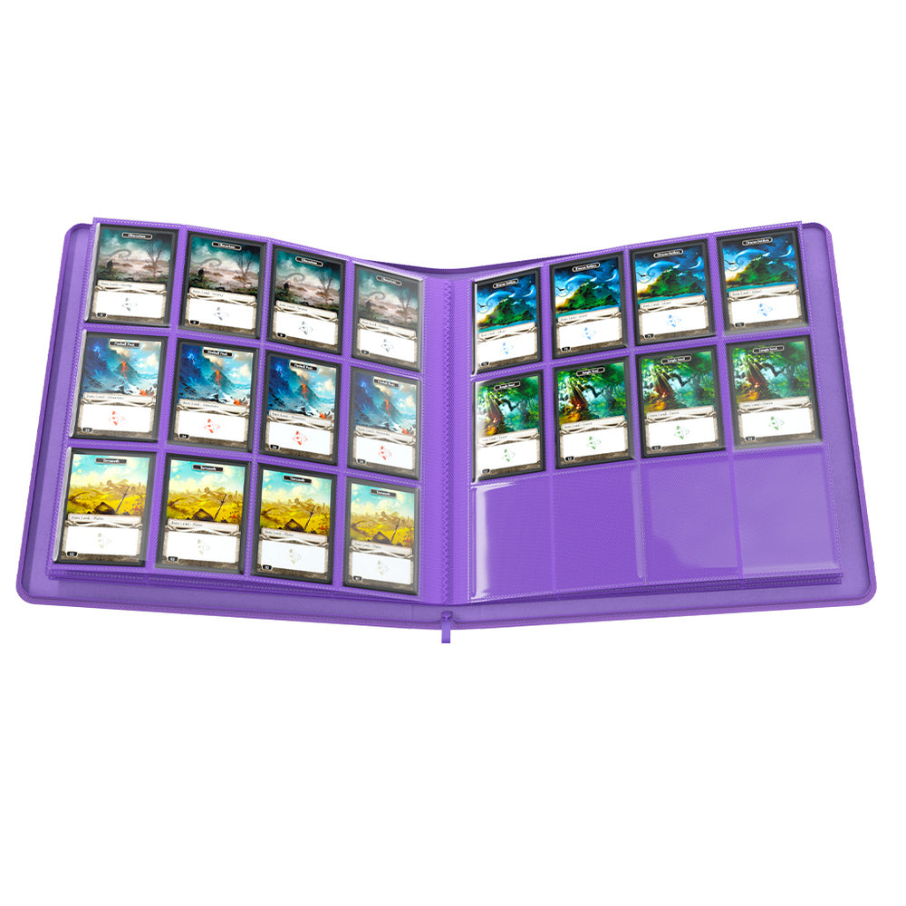 Gamegenic: Zip-Up Album 24-Pocket - Purple