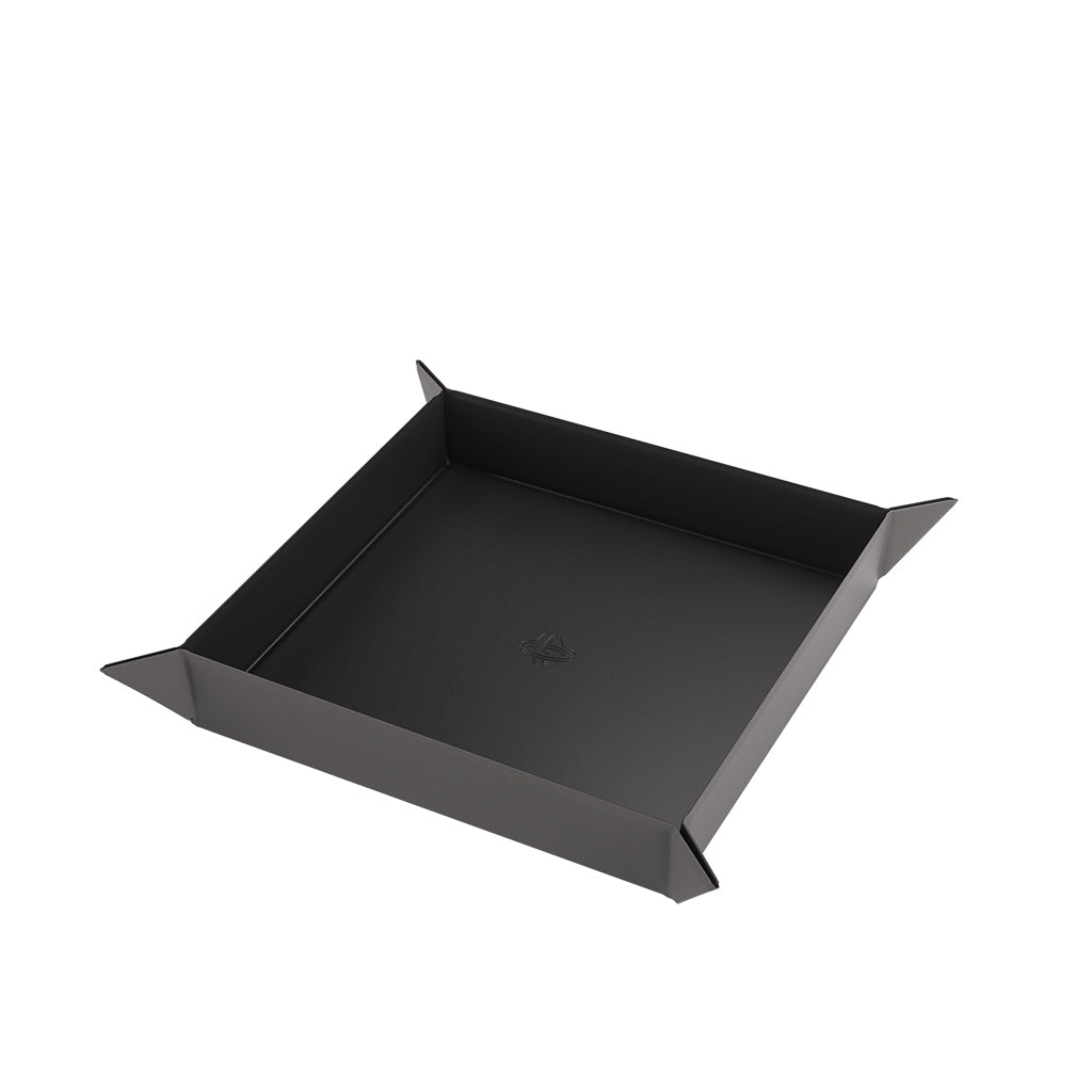 Gamegenic: Magnetic Dice Tray Square - Black/Gray