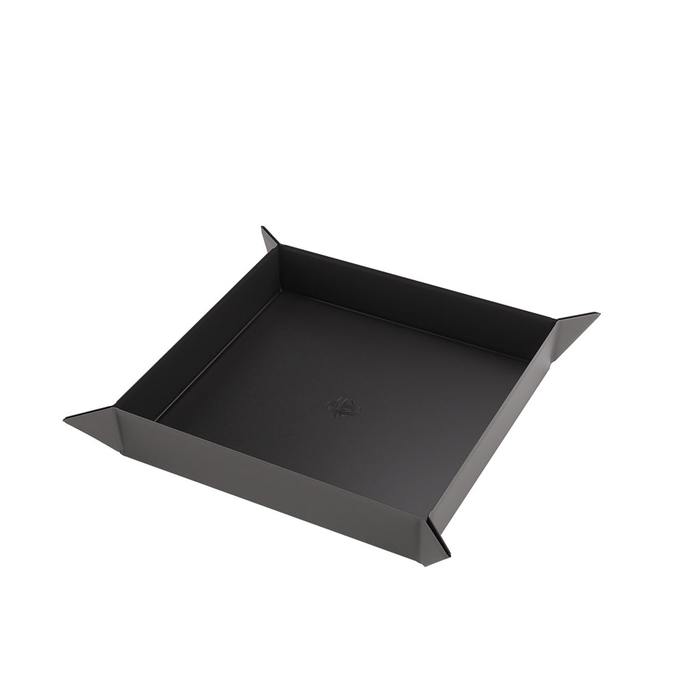 Gamegenic: Magnetic Dice Tray Square - Black/Gray